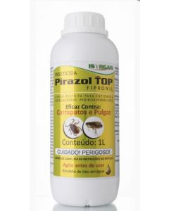 Pirazol Top 1 Lt - Solução Oleosa - Elimina Carrapatos e Pulgas - Agro Rei 