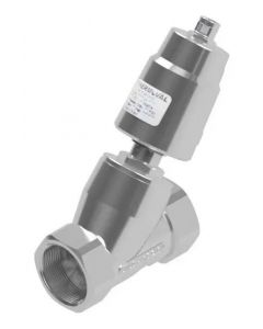 VÁLVULA SOLENOIDE ANGULAR 2'' ACIONAMENTO PNEUMATICO INOX - 15334 Valvular 