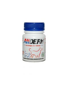 ALIDERM 600mg - Suplemento Vitamínico para Cães e Gatos - Alivet
