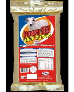 Suplemento Vitamínico Mineral Beef Turbo Saco de 1kg - Alivet 