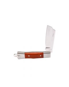 Canivete Cimo 320/7 Inox com Cabo Inox-Madeira e Bainha