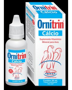 Suplemento vitamínico mineral Ornitrin Cálcio - Alivet 