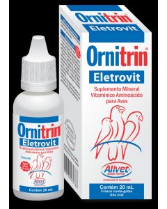 Suplemento vitamínico mineral Ornitrin Eletrovit - Alivet 