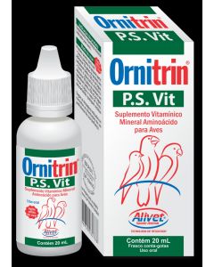 Suplemento vitamínico mineral Ornitrin P.S - Alivet 