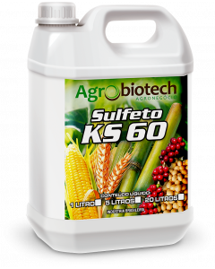 Fertilizante - Sulfeto Ks60 (Galão de 5 litros) - Agrobiotech