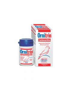 Suplemento vitamínico mineral Ornitrin Cantaxantina - Alivet 