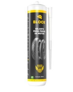 Block Motos 300 ml - Selante Preventivo Contra Furos em Pneus