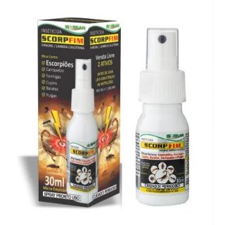 ScorpFim - 30ml - Escorpiões, baratas, formigas, cupins, carrapatos, pulgas, etc