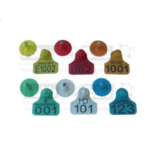 Kit Brinco Pequeno Personalizado para Ovinos e Macho com Ponta Metalica - Polite