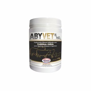 Abyvet 85 FeSO4 1kg - Suplemento Mineral para Animais - Alivet