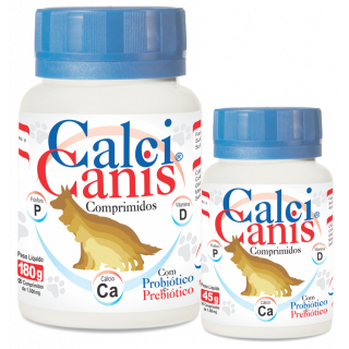 CALCI CANIS Frasco 180g (120 comprimidos de 1500mg)- Alivet