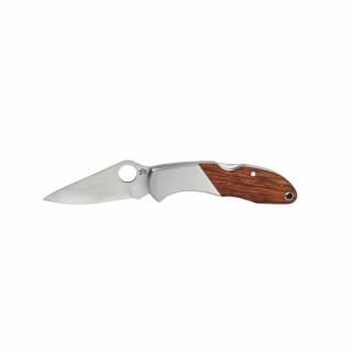 Canivete Cimo Heeler 9440/3 Inox com Cabo de Madeira e Clip