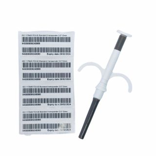 Microchip Animal 2,0/12mm Kit com 20 unidades - MarcaPet