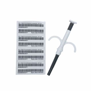 Microchip Animal 1,25/7mm Kit com 100 unidades - MarcaPet