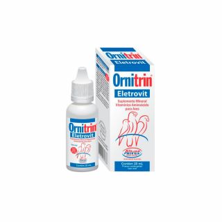 Ornitrin Canto - Suplemento Vitamínico Mineral para Aves - Alivet