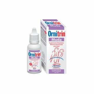 Ornitrin Muda - Suplemento Vitamínico Mineral para Aves - Alivet