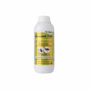 Pirazol Top 1L - Solução Oleosa para Eliminar Carrapatos e Pulgas - Agro Rei
