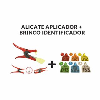 KIT BRINCO DE IDENTIFICAÇÃO COM ALICATE APLICADOR - Polite