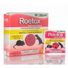 ROETOX Isca Peletizada 1kg (40 sachês x 25g) - Raticida / Rodenticida - Agro Rei